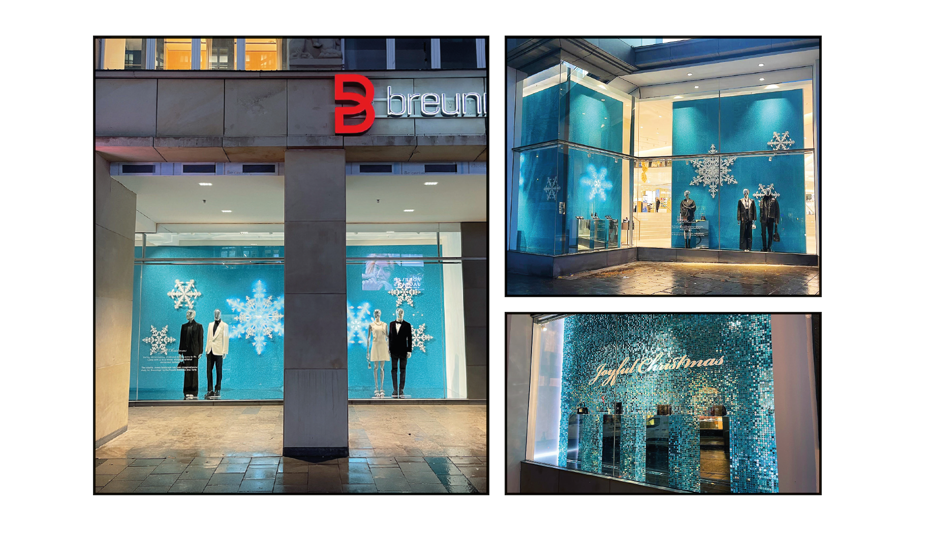 Breuninger X-MAS Installation